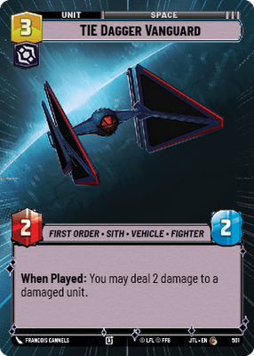 TIE Dagger Vanguard JTL 501