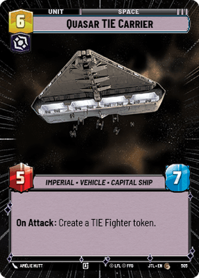 Quasar TIE Carrier JTL 505