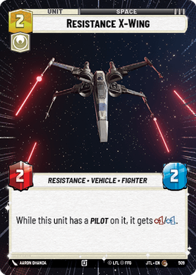 Resistance X-Wing JTL 509