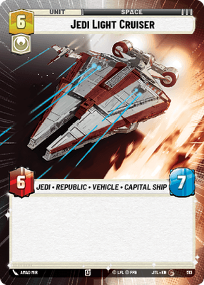 Jedi Light Cruiser JTL 513