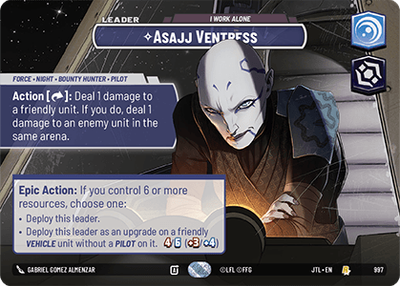 Asajj Ventress JTL 997