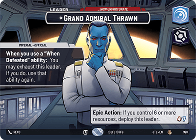 Grand Admiral Thrawn JTL 998