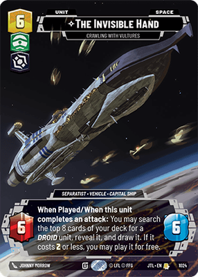 The Invisible Hand JTL 1024