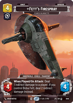 Fett's Firespray JTL 1046