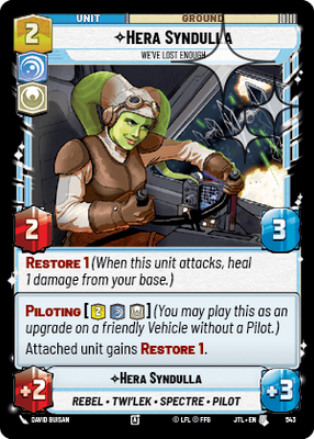 Hera Syndulla JTL 543