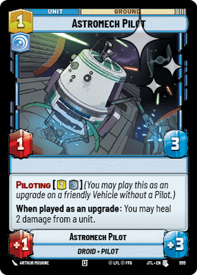 Astromech Pilot JTL 555