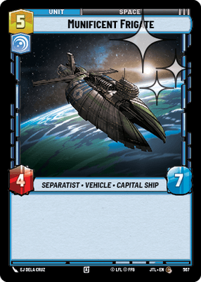 Munificent Frigate JTL 567