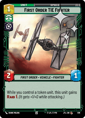 First Order TIE Fighter JTL 579