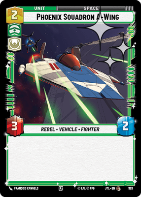 Phoenix Squadron A-Wing JTL 593