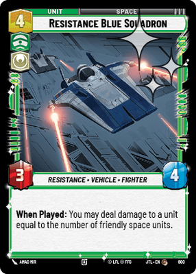 Resistance Blue Squadron JTL 600