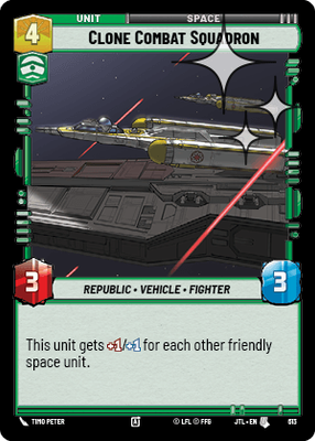 Clone Combat Squadron JTL 613