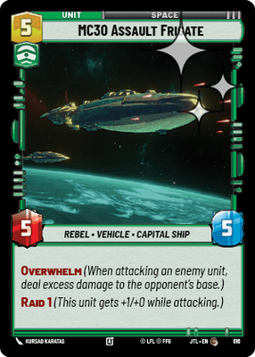MC30 Assault Frigate JTL 616
