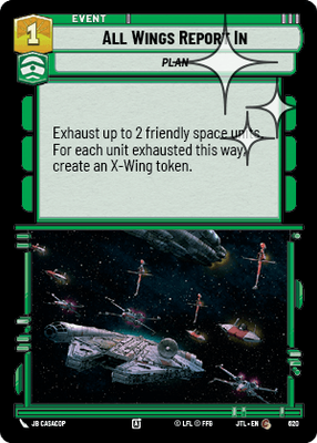 All Wings Report In JTL 620