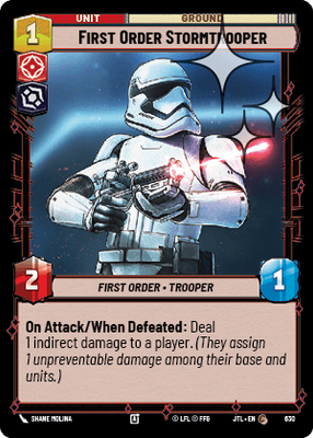 First Order Stormtrooper JTL 630