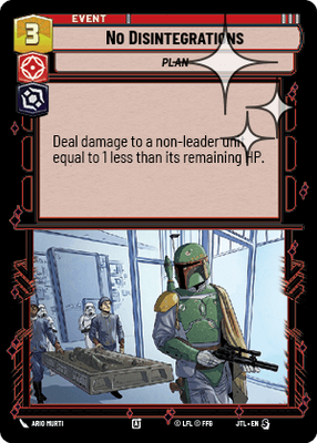 No Disintegrations JTL 642