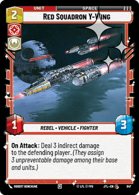 Red Squadron Y-Wing JTL 647