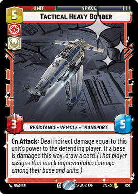 Tactical Heavy Bomber JTL 650