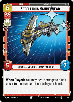 Rebellious Hammerhead JTL 651