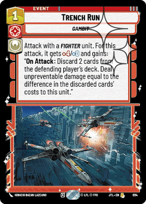 Trench Run JTL 654