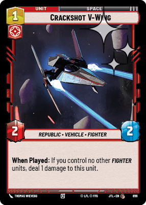 Crackshot V-Wing JTL 656