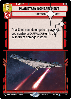 Planetary Bombardment JTL 679