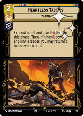 Heartless Tactics JTL 692