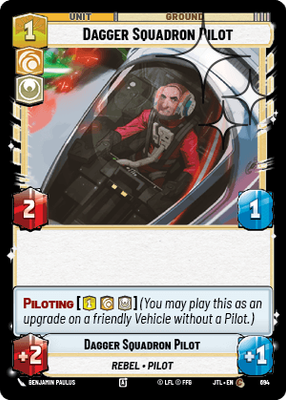 Dagger Squadron Pilot JTL 694