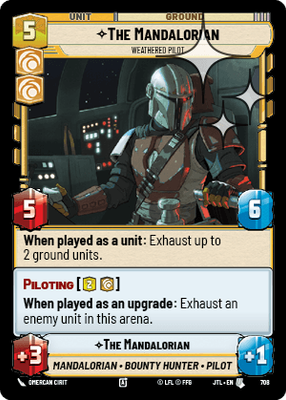 The Mandalorian JTL 708