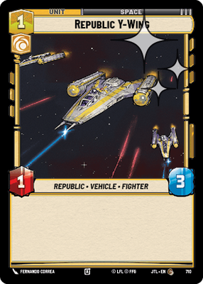 Republic Y-Wing JTL 710