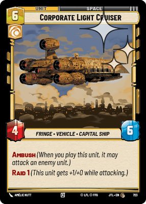 Corporate Light Cruiser JTL 723
