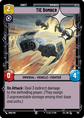 TIE Bomber JTL 735