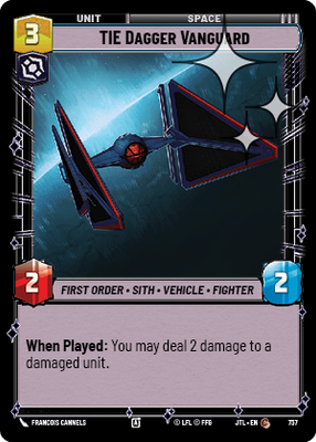 TIE Dagger Vanguard JTL 737