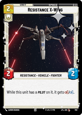 Resistance X-Wing JTL 745