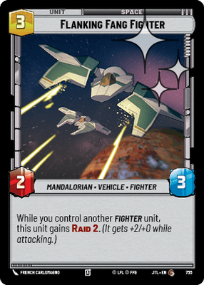 Flanking Fang Fighter JTL 755