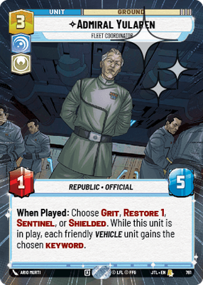 Admiral Yularen JTL 781