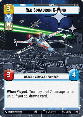 Red Squadron X-Wing JTL 785