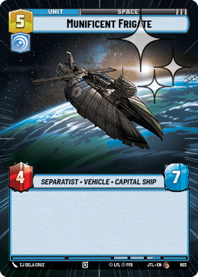 Munificent Frigate JTL 803