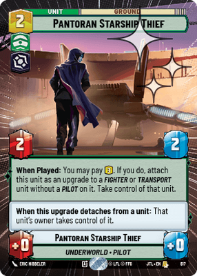 Pantoran Starship Thief JTL 817