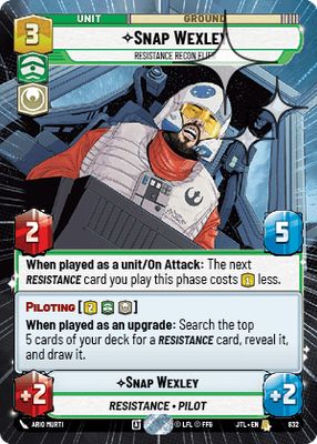 Snap Wexley JTL 832
