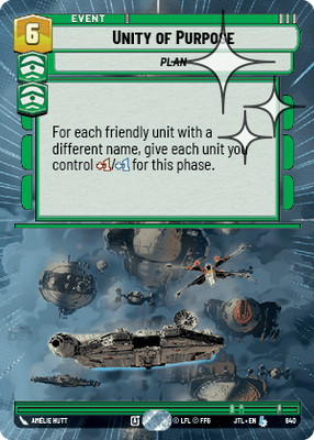 Unity of Purpose JTL 840