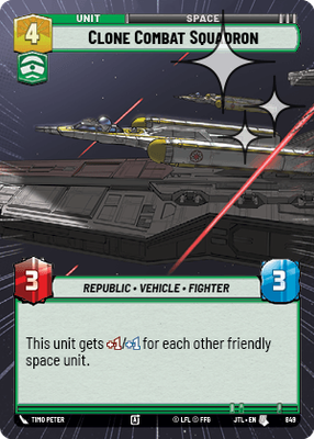 Clone Combat Squadron JTL 849