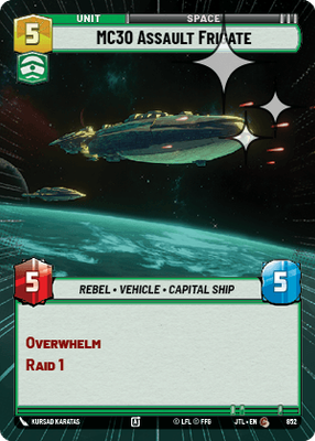 MC30 Assault Frigate JTL 852
