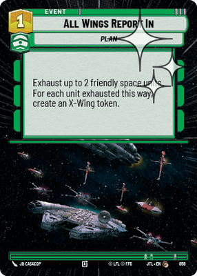 All Wings Report In JTL 856