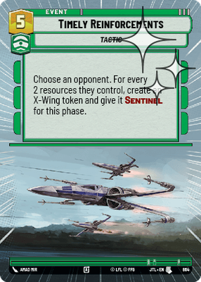 Timely Reinforcements JTL 864
