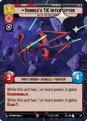 Vonreg's TIE Interceptor JTL 871