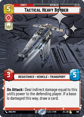 Tactical Heavy Bomber JTL 886