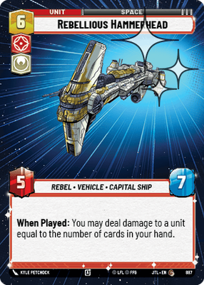 Rebellious Hammerhead JTL 887