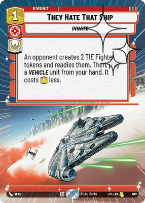 They Hate That Ship JTL 889