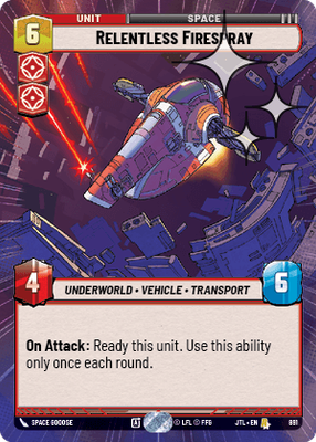 Relentless Firespray JTL 891