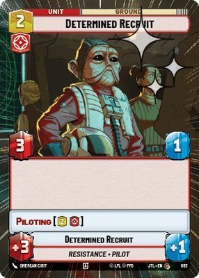 Determined Recruit JTL 893